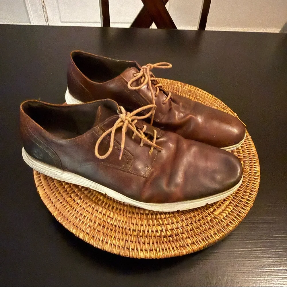 Timberland Brown Leather Oxfords